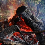 焚き火ｰ冬キャンプ